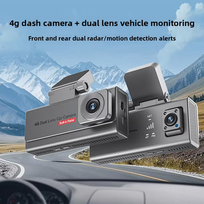 Camara GPS 4G para Carro con Alarma de Colision y Grabacion HD