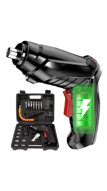 Juego de Destornilladores Eléctricos 47 Piezas – Potente, Compacto y Ergonómico