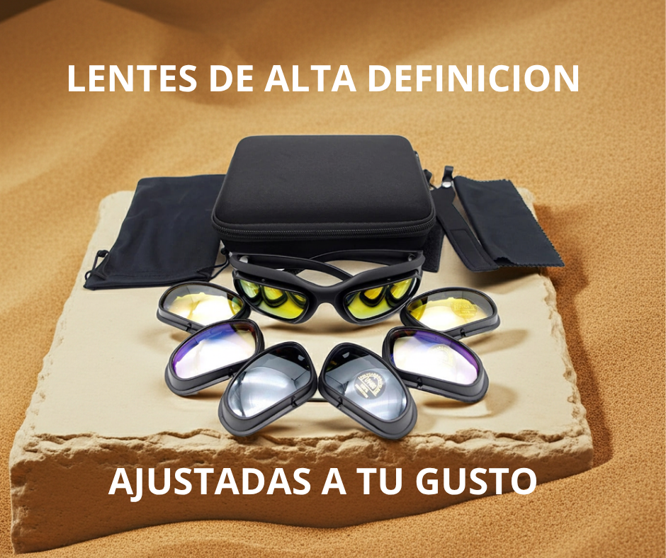 ProShield Rider™ — Gafas Polarizadas para Ciclistas con Lentes Intercambiables